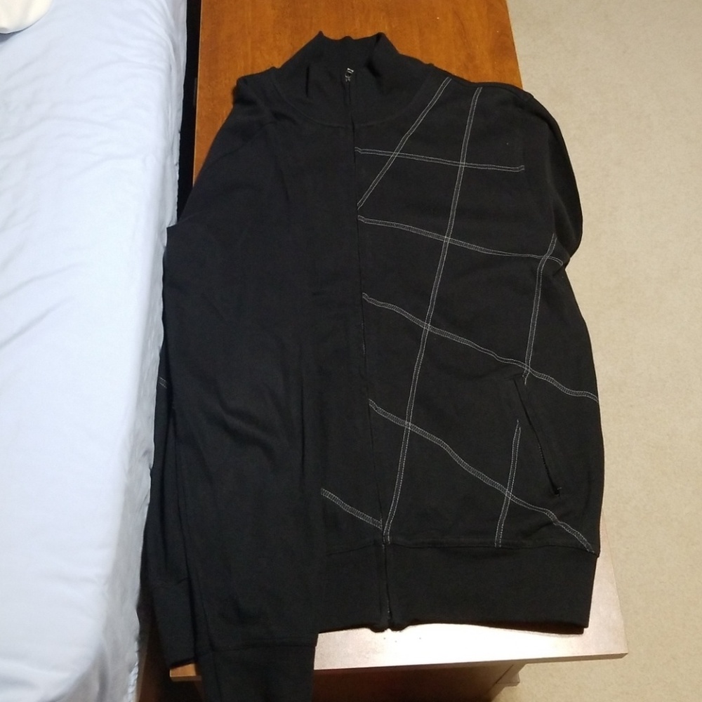 Mens Black Zip Up Ben Sherman